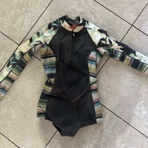 Billabong Salty Dayz Peeky Springsuit Surf Capsule Series Wetsuits- Palm